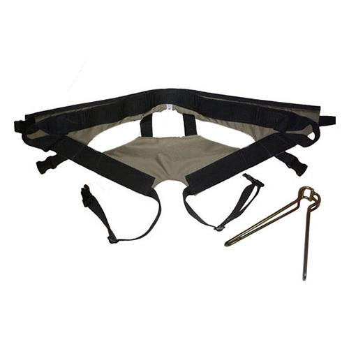 Rope Tow Harness & Heavy Duty Nutcracker Combo - Large