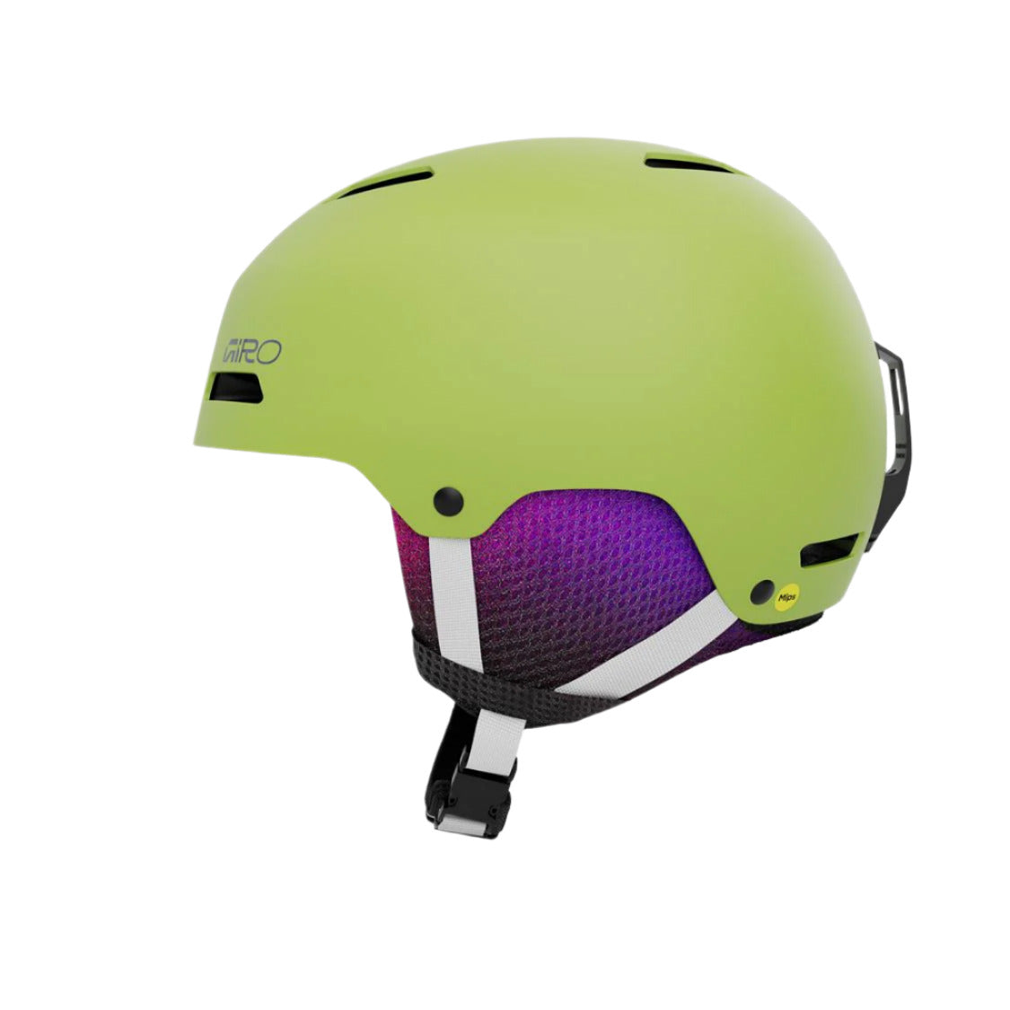 Giro Crue MIPS Snow Helmet - Matte Fluo Green