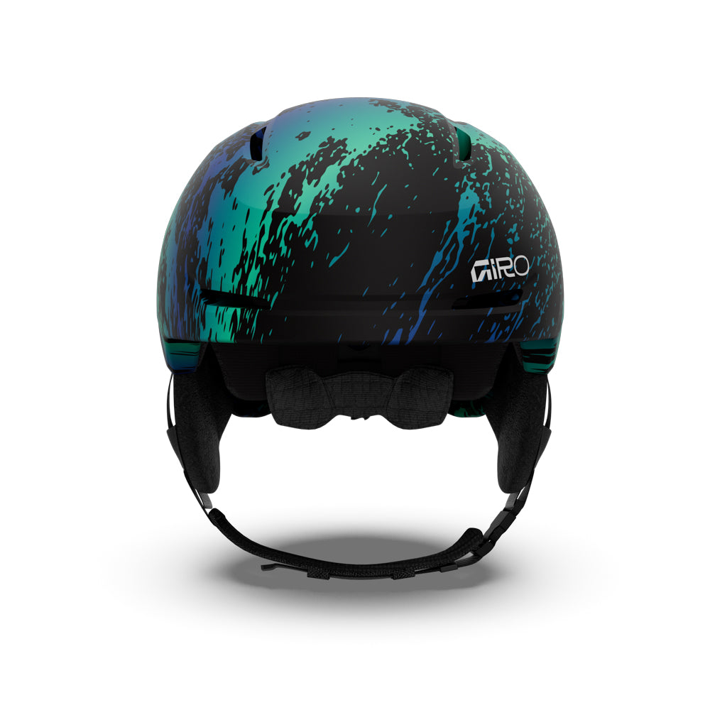 Giro Spur MIPS Youth Snow Helmet - Matte Blue/Green Surge