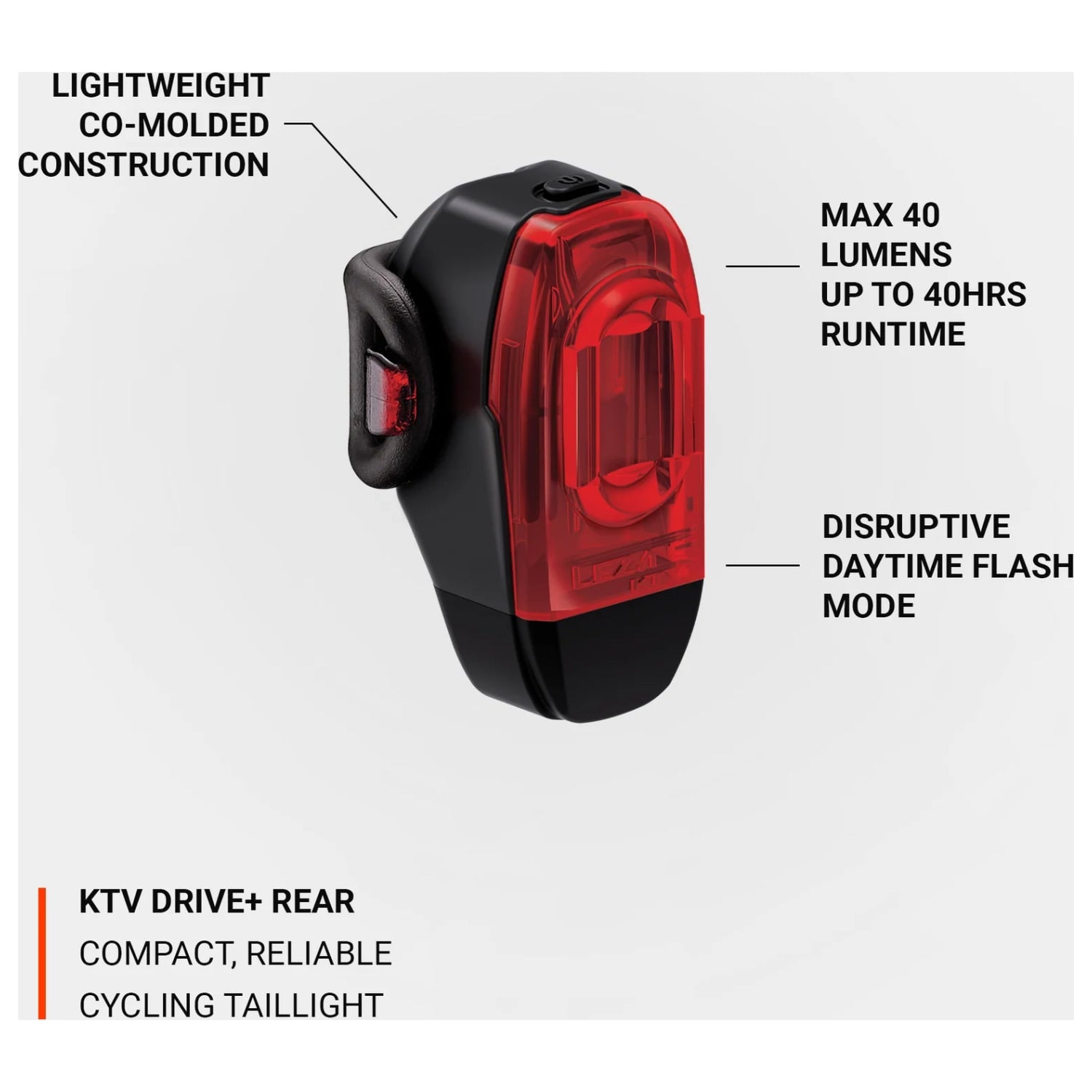 Lezyne KTV Drive+ Rear