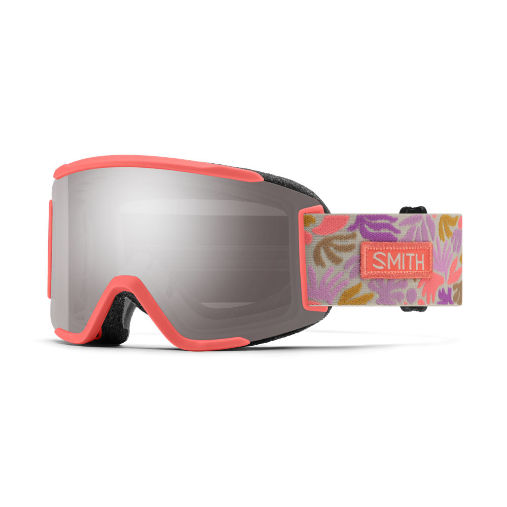 Smith Squad S - Flare Flora/ChromaPop Sun Platinum Mirror / Clear