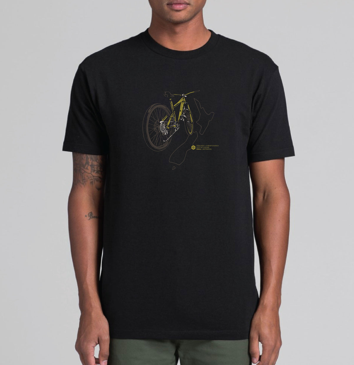 Chill Bike T-Shirt Men&#39;s - Black