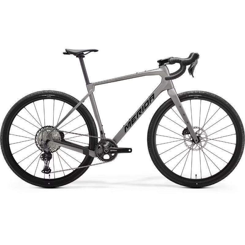 Merida Silex 7000 Gravel Bike - Warm Slate Grey/Black