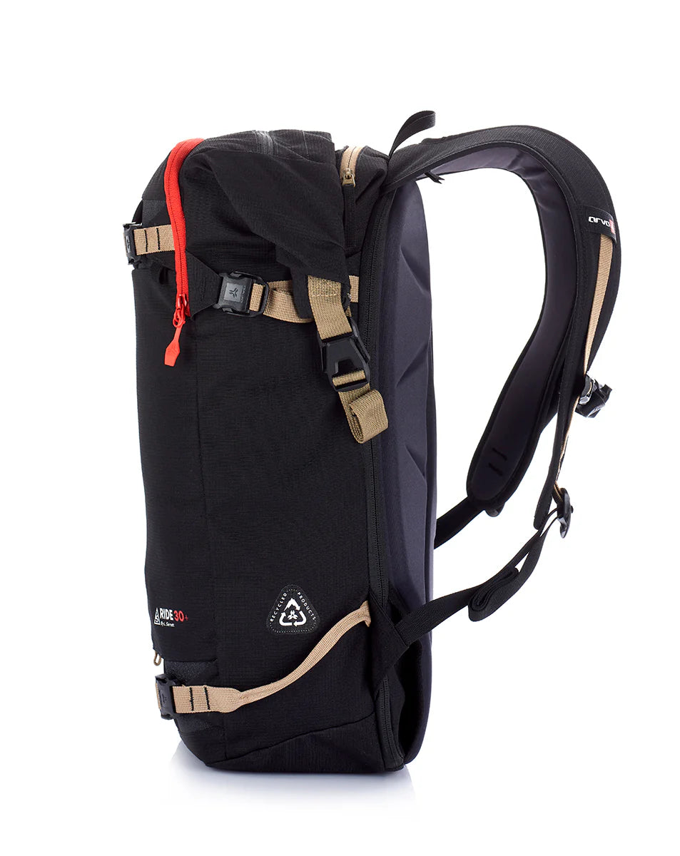 Arva Ride 30+ Backpack Black