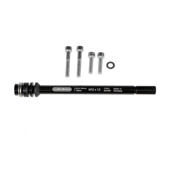 Ortlieb Universal Thru Axle For Pannier Rack Or Trailer