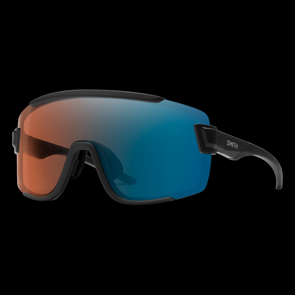 Smith Wildcat - Matte Black ChromaPop Glacier Photochromic Copper Blue Mirror VLT 7-45%