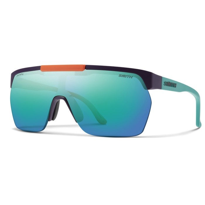 Smith XC - Purple / Cinder / Hi Viz ChromaPop Polarized Opal Mirror VLT 30%