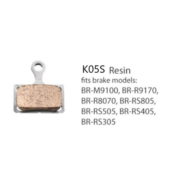 Shimano Road Disc Brake Pads K05S-RX Resin 1 Pair