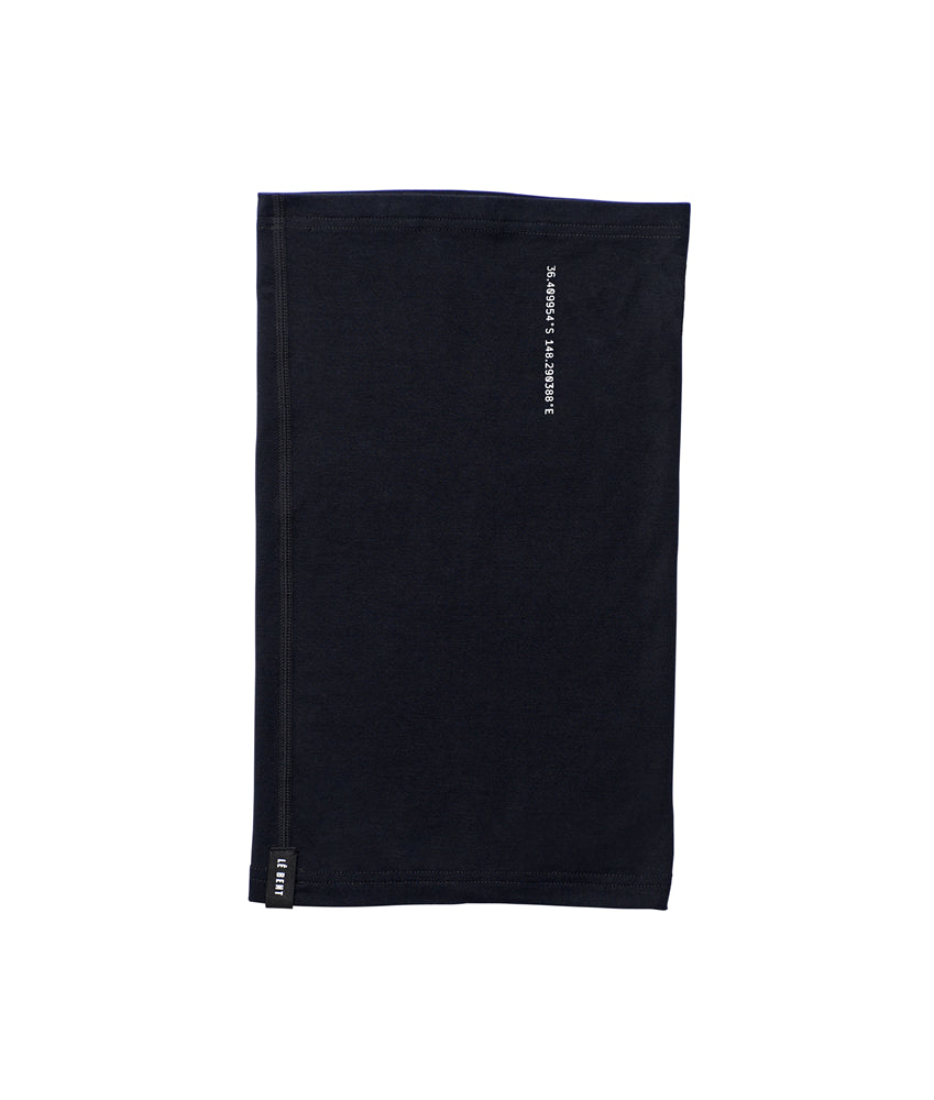 Le Bent Core Midweight Neck Gaiter - Black