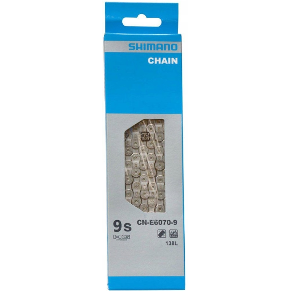 Shimano CN-E6070-9 e-Bike Specific Chain 9-Speed 138 Links